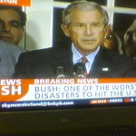 Bush ist eins der größten Desaster